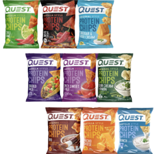 QUEST PROTEIN CHIPS 8PK